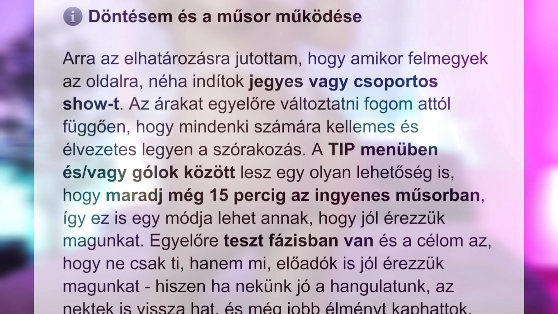 💟 Egy kis változás... 🤗