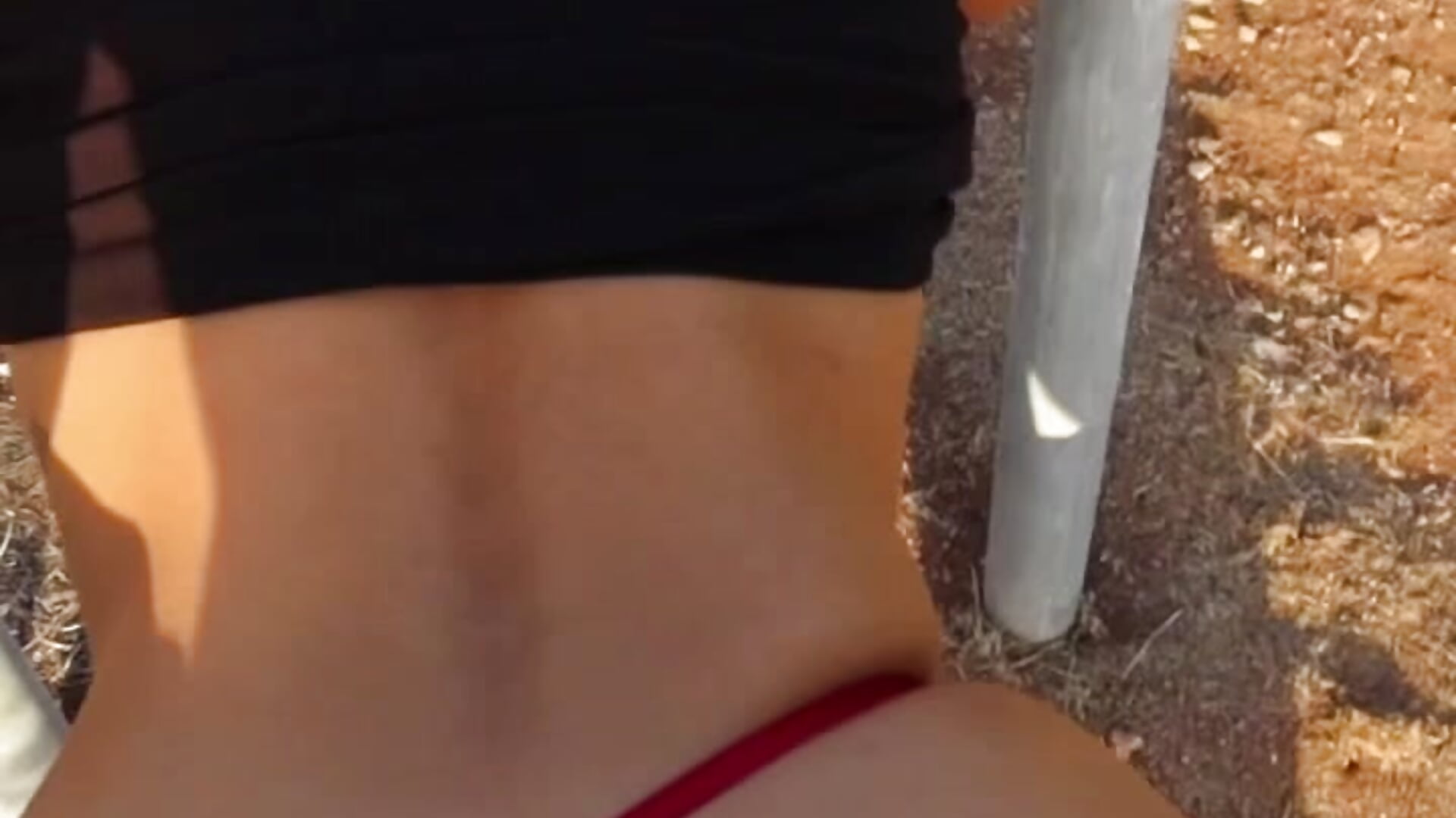 TEASER: Outdoor FUCK 👉🏽 - video av krissiswrld- cam model