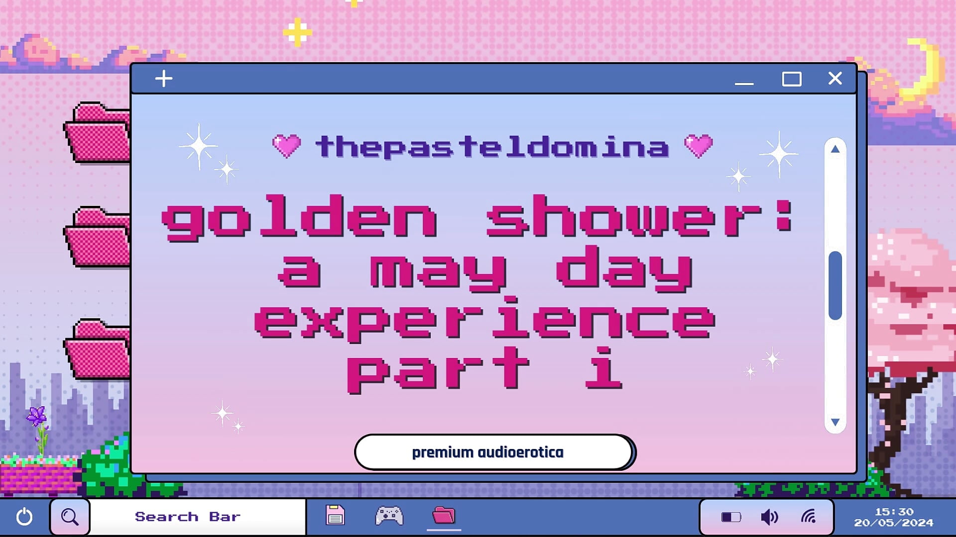 golden shower, an erste mai experience: part i - video by thepasteldomina cam model