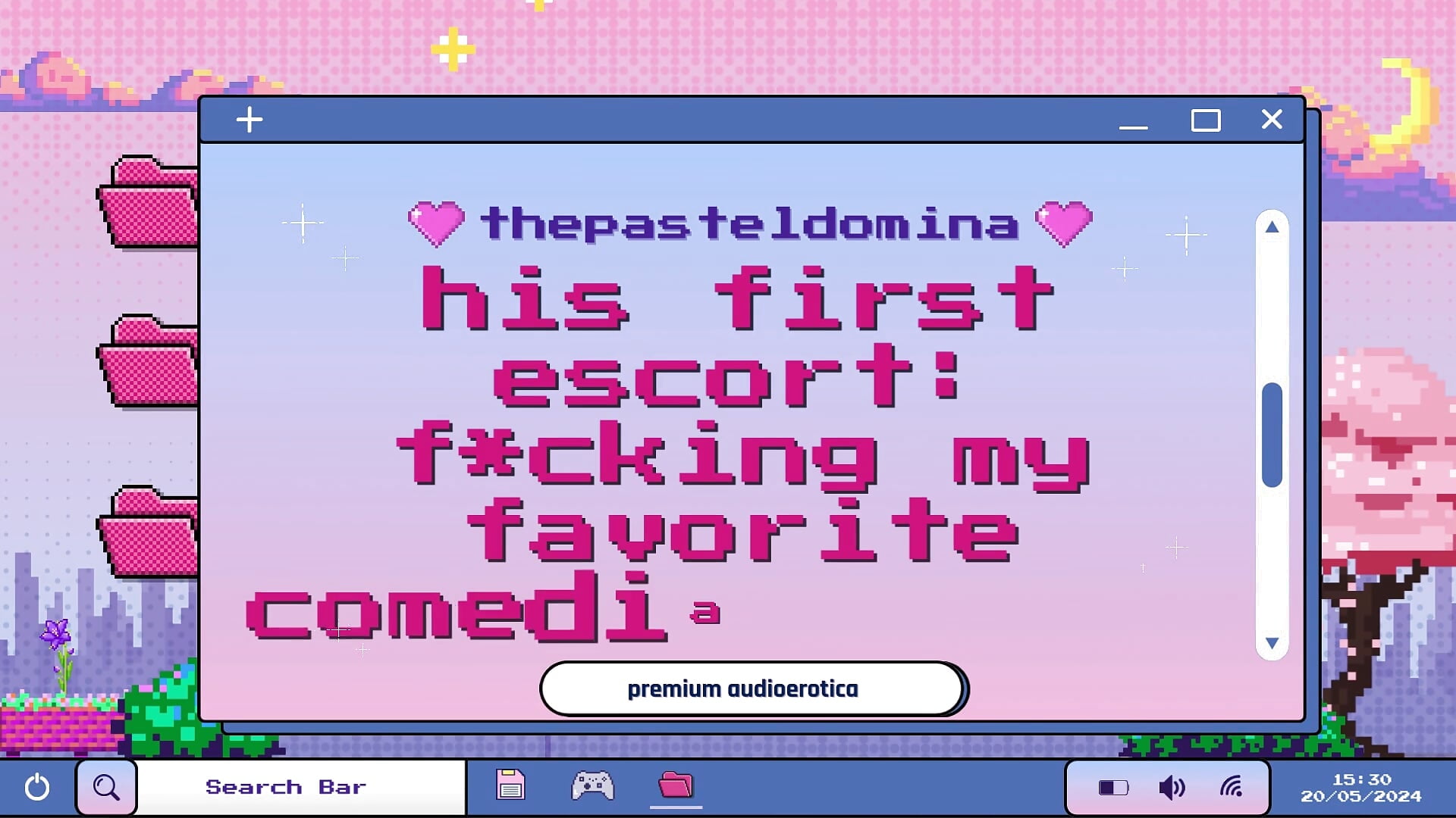 audioerotica ~ his first companion part ii (englisch) - video by thepasteldomina cam model