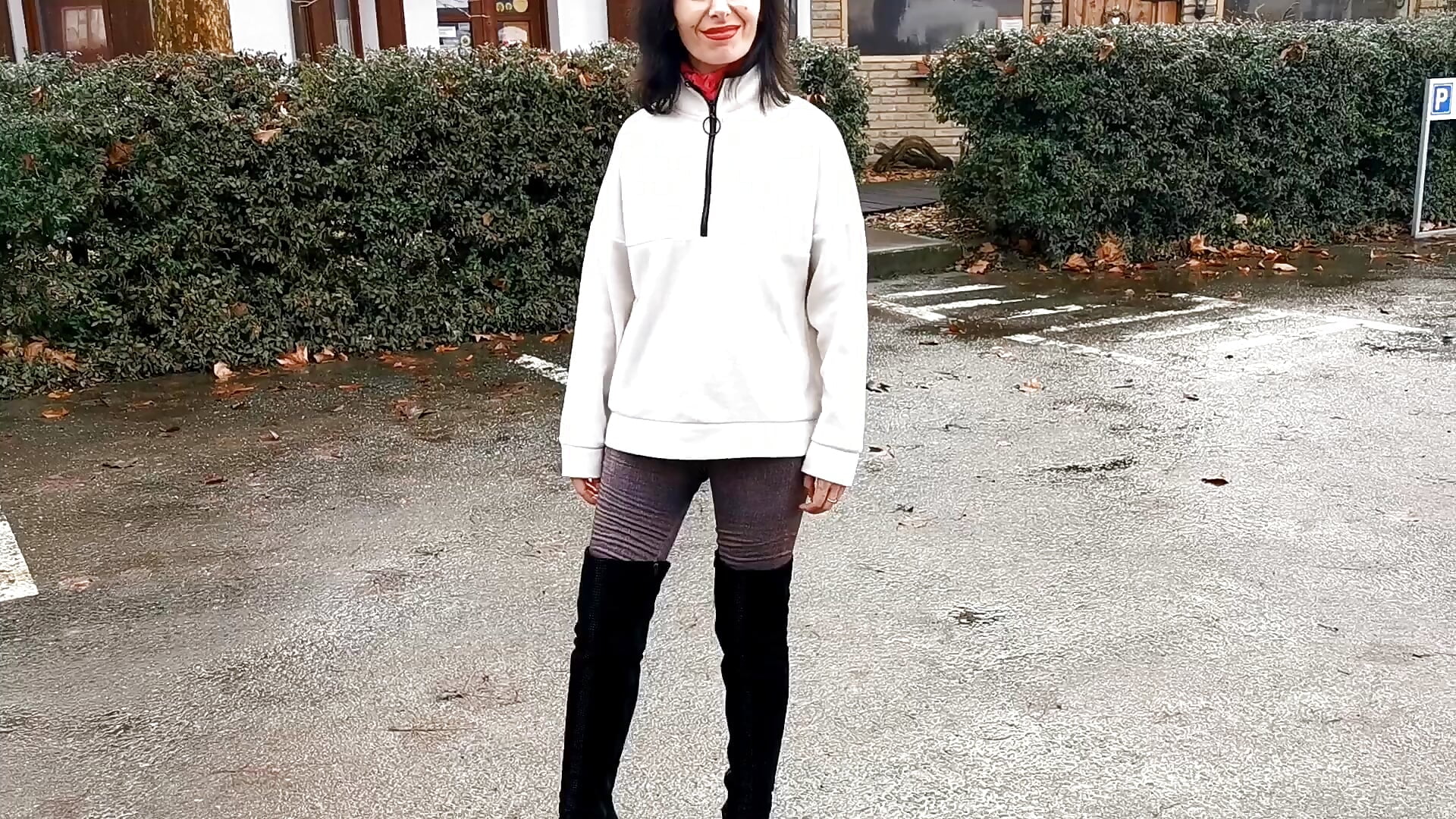 Stiefelwanderung an der Donau - Video von chillimonia Cam-Model