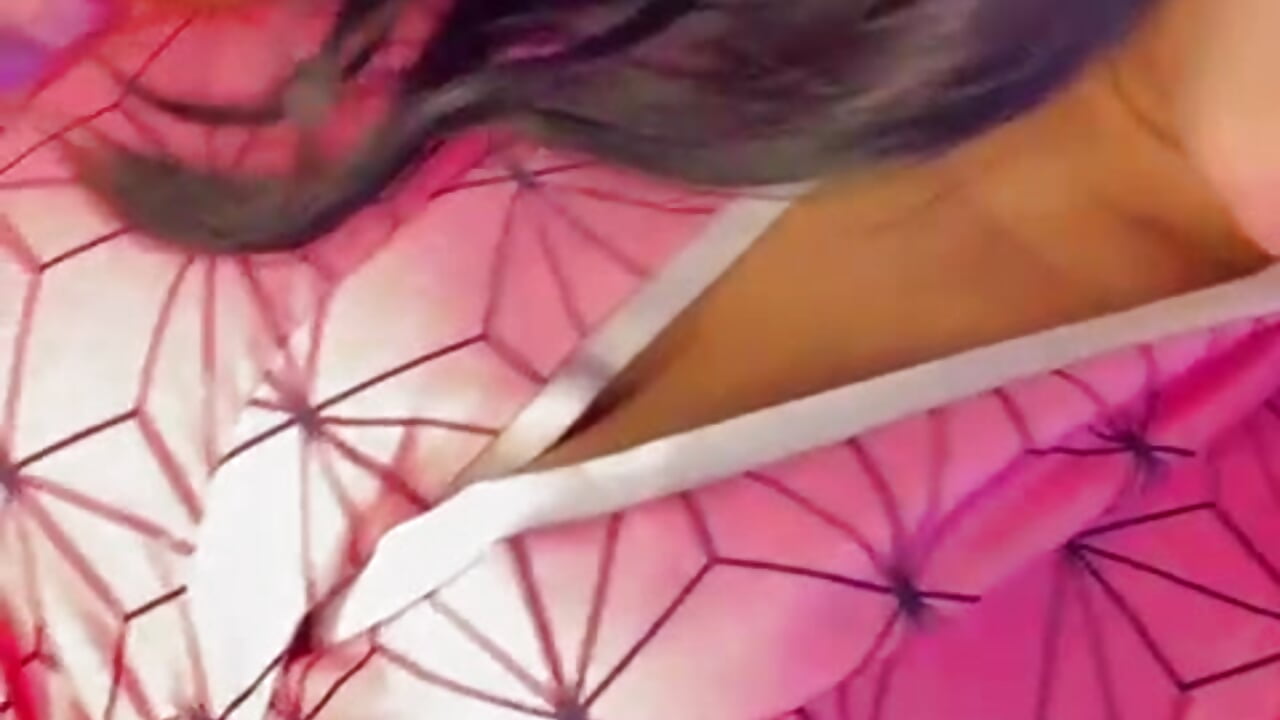 Your cosplay favorite 🔥Nezuko💗 - video by Zoe1_2 cam model