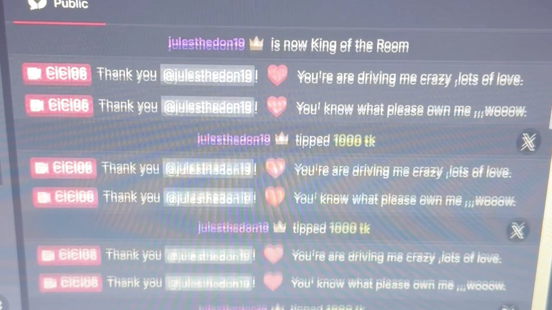 From my JulesTheDon 😍omg I love this soul — filmik CiCi06, modela(-lki) na kamerkach