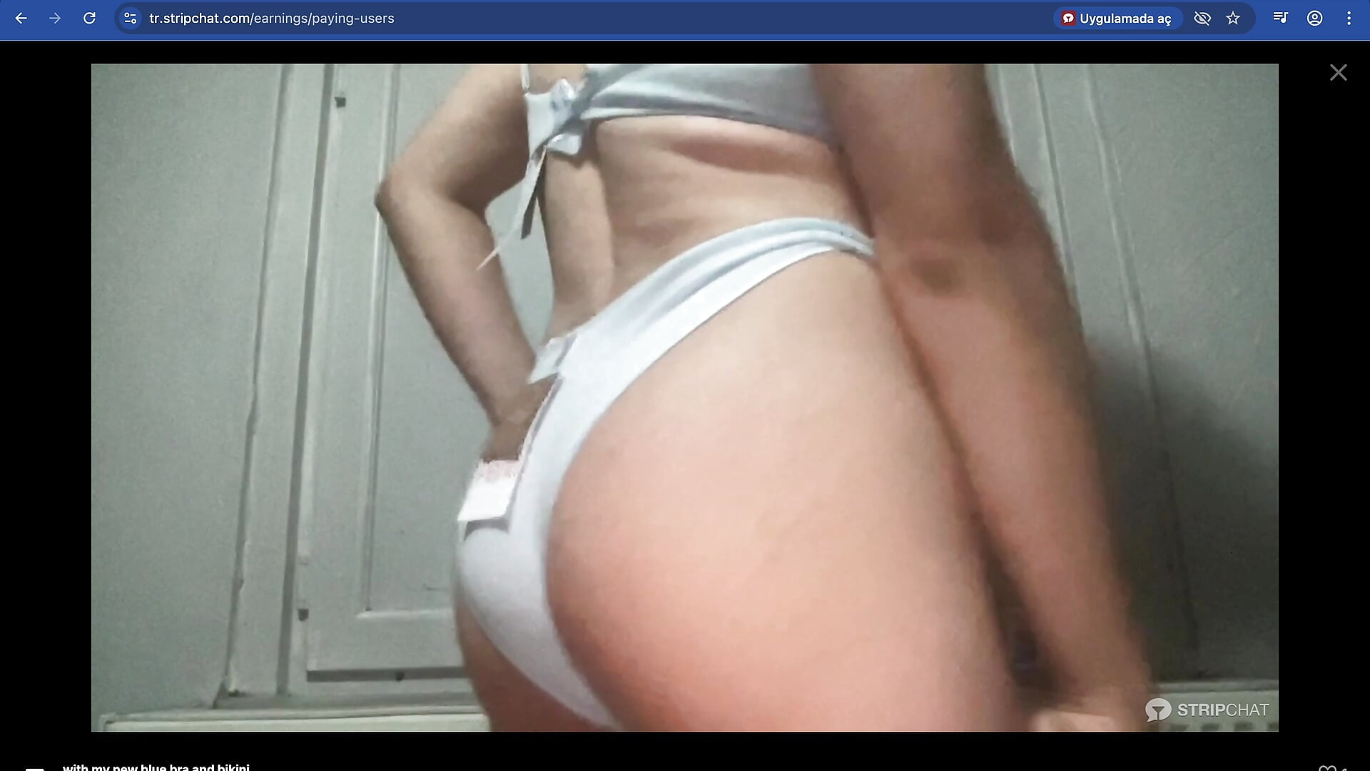 blue bikini - video av alarasissy cam model