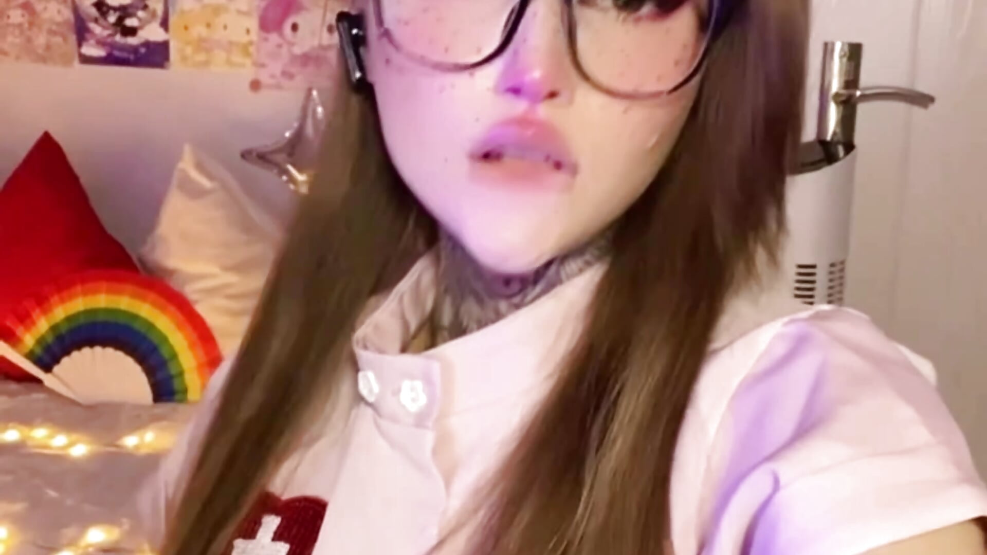 Did you catch me live tonight? What did you think of my outfit… or do I need to show you again? 😘 - Milky_way_UwU adlı kamera modelinin videosu