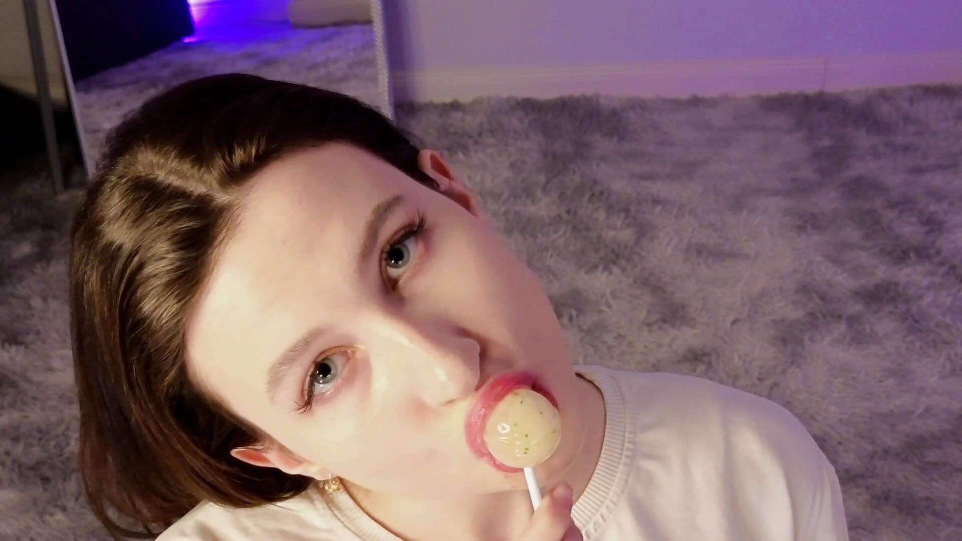 Naughty Lollipop + Sexual eye contact ♥ ♥