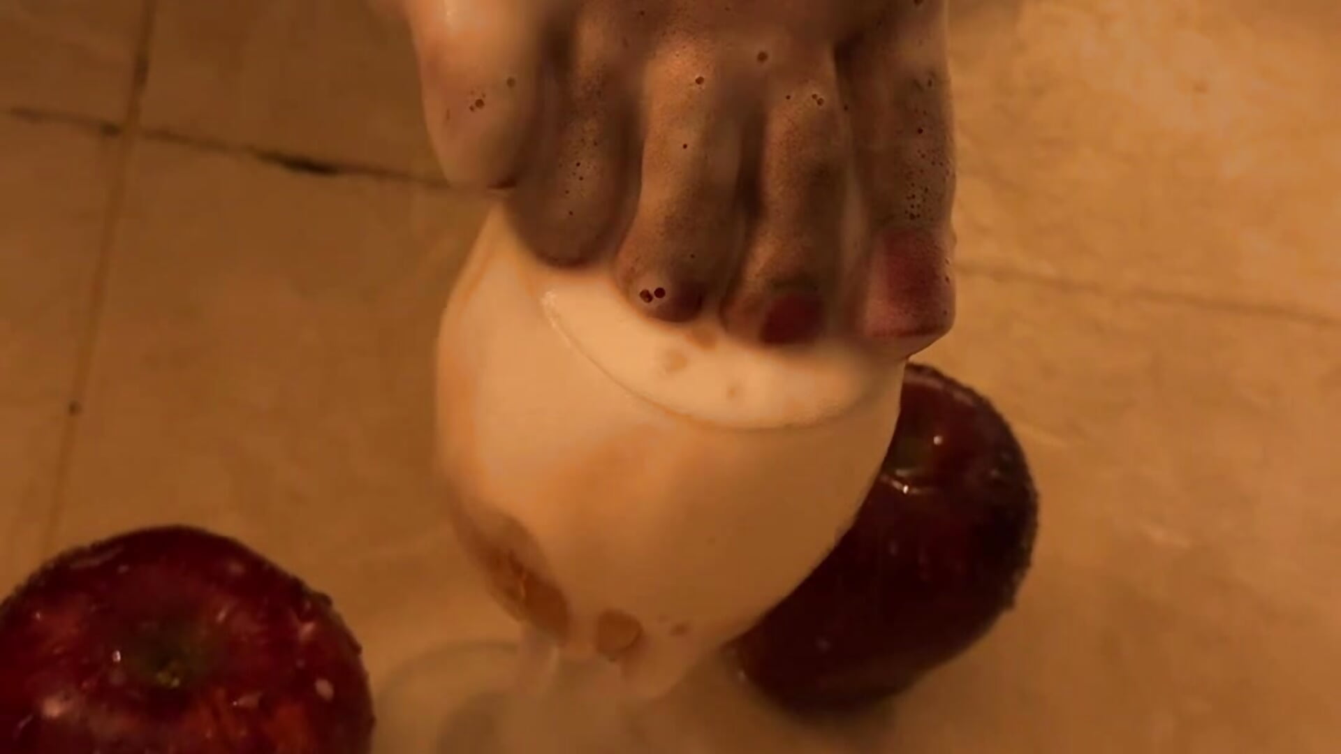 Champagne Foot Worship 🍾