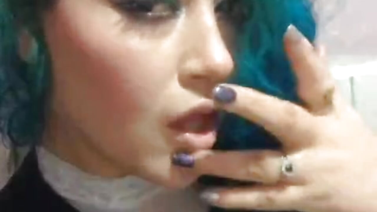 Hello 🖤🖤 - video by scarleth_blue cam model