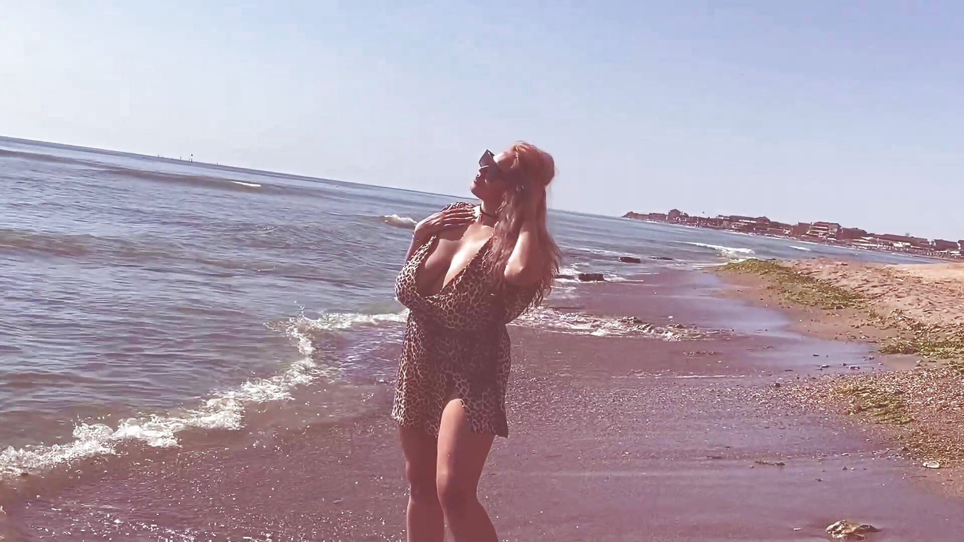 Kairi Azami - Beach Shooting MAKING OFF - video by KairiAzami cam model