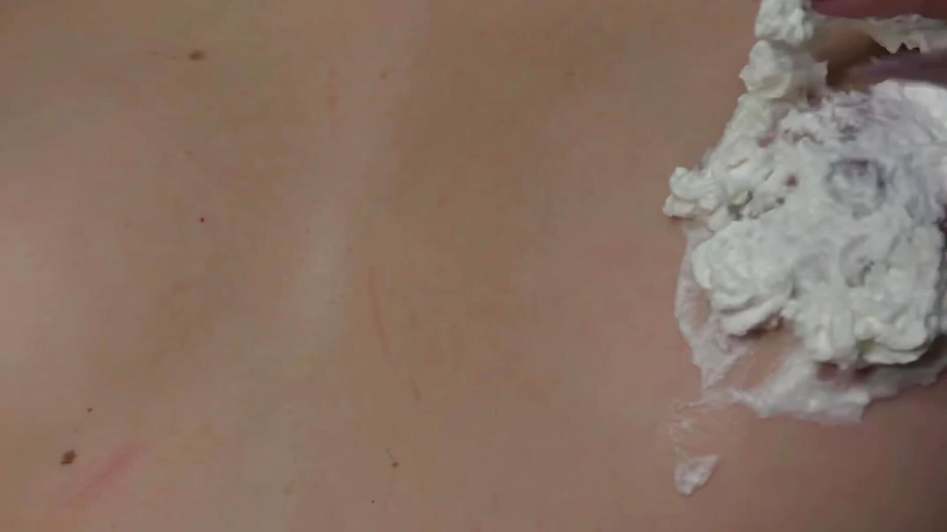 my sweety tits in cream!