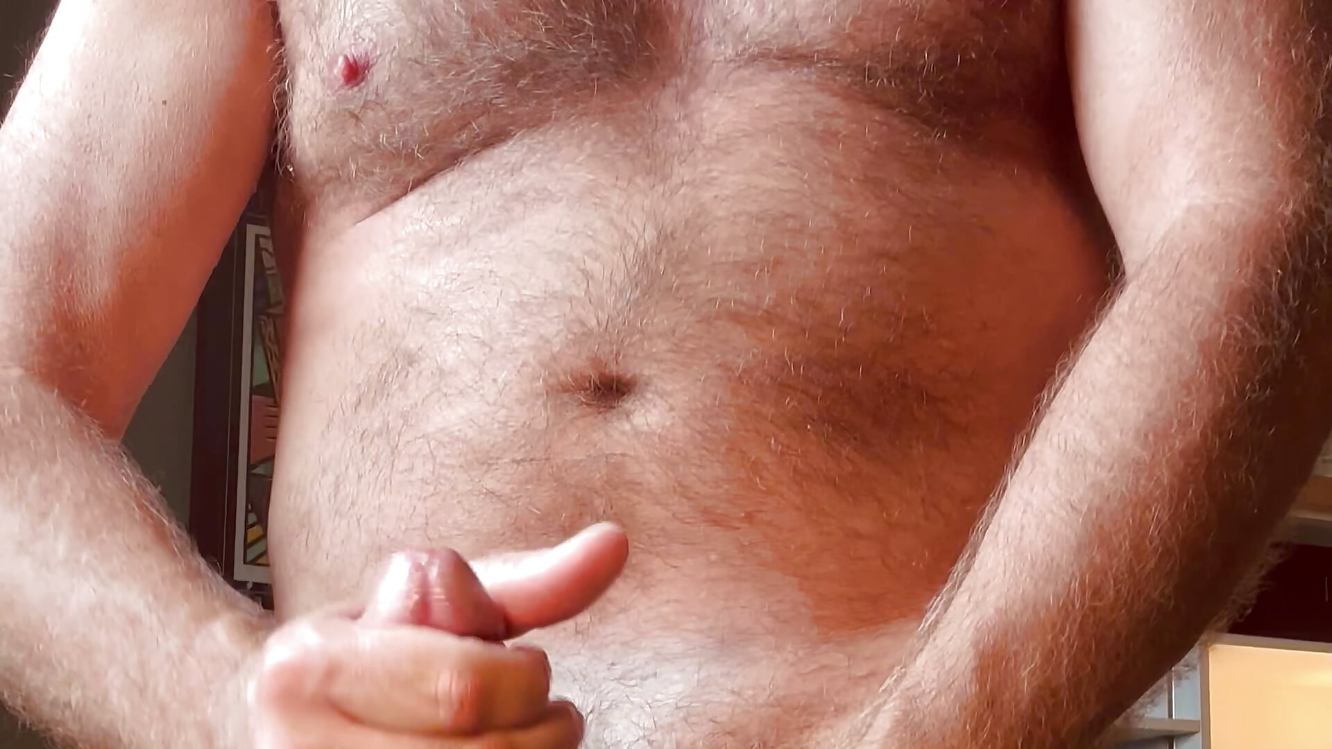 Quick vocal Cum shot