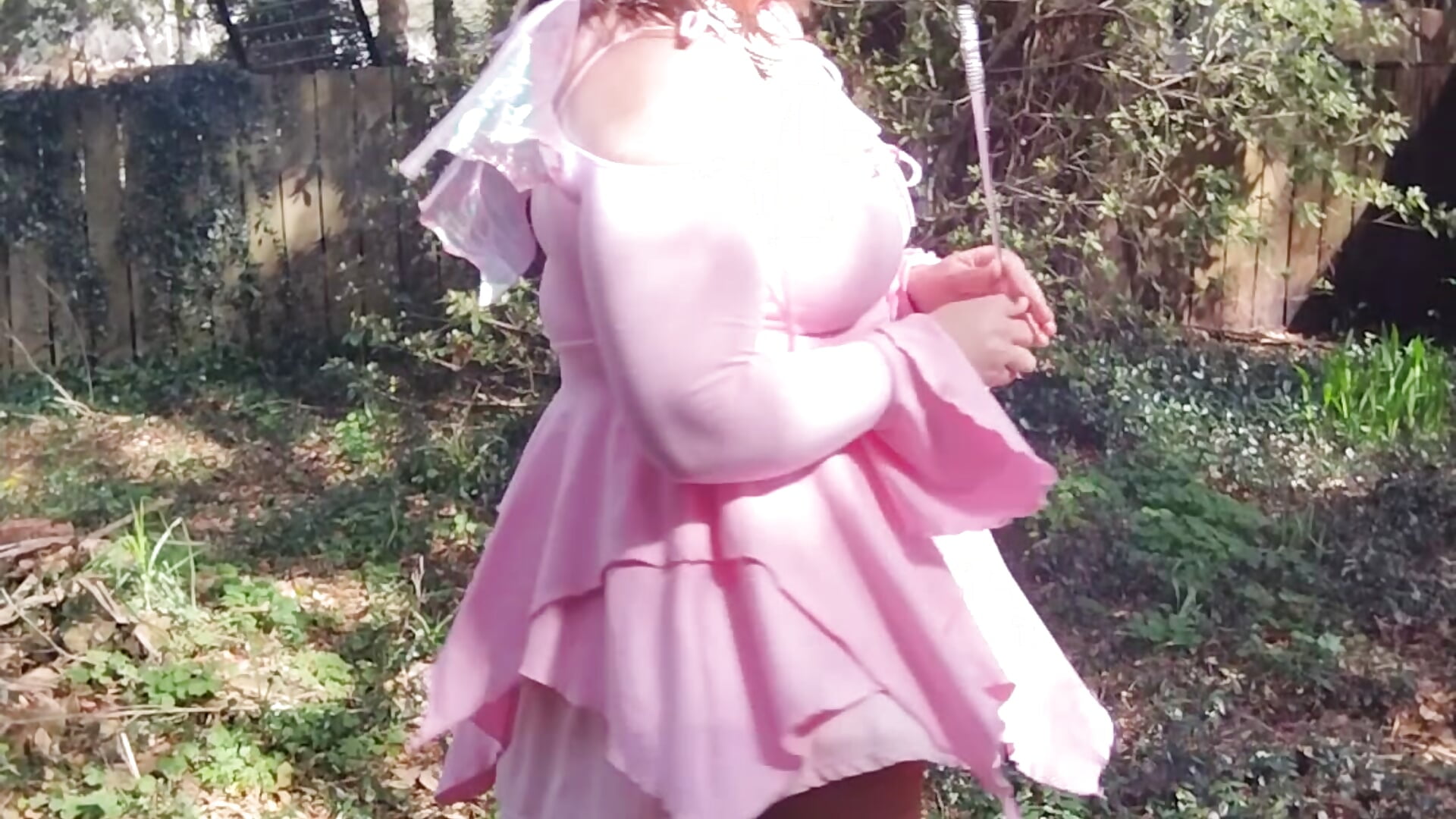 Fairy Costume Outside