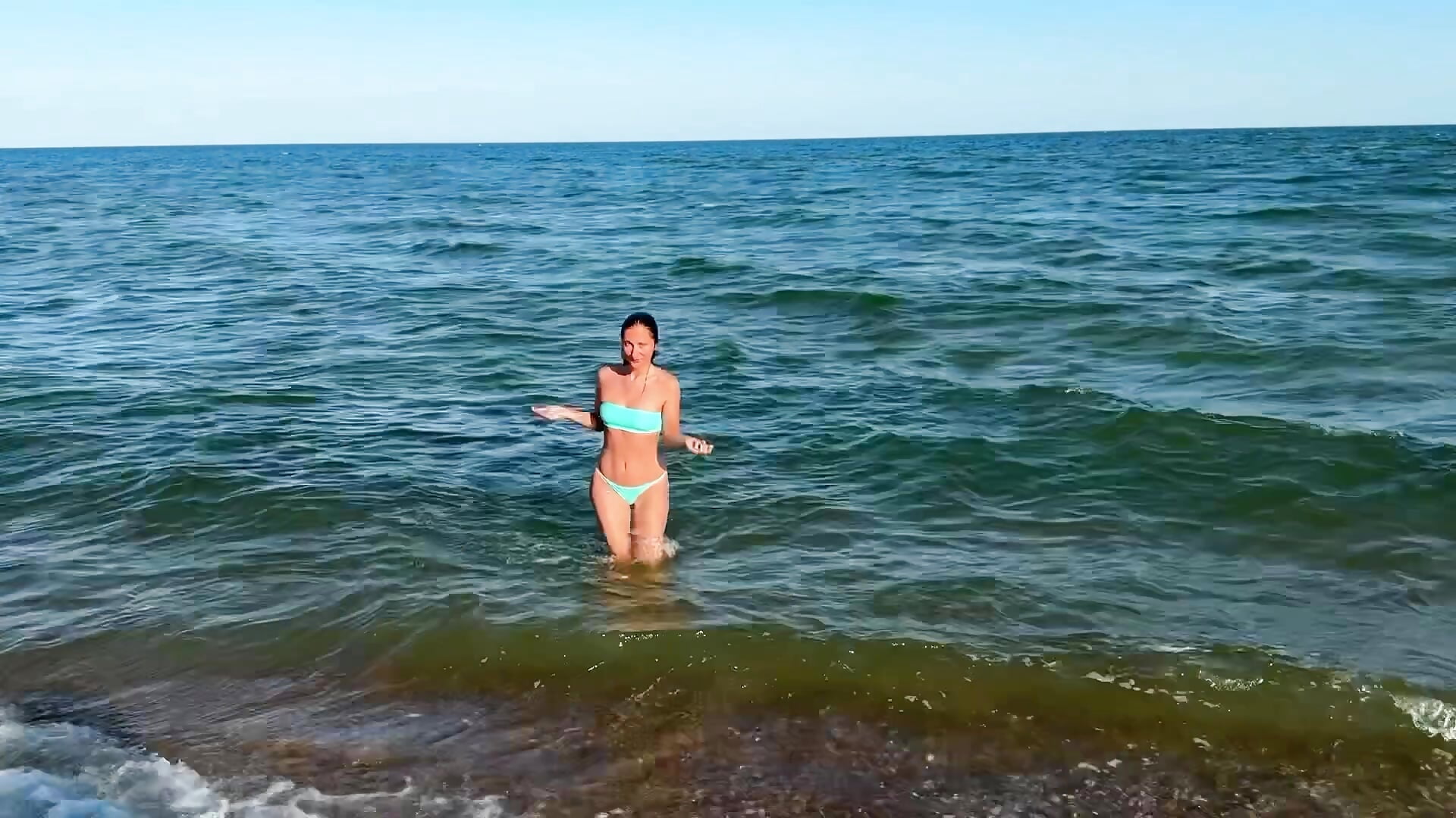 Sea and white lace - video by MichelLeee cam model