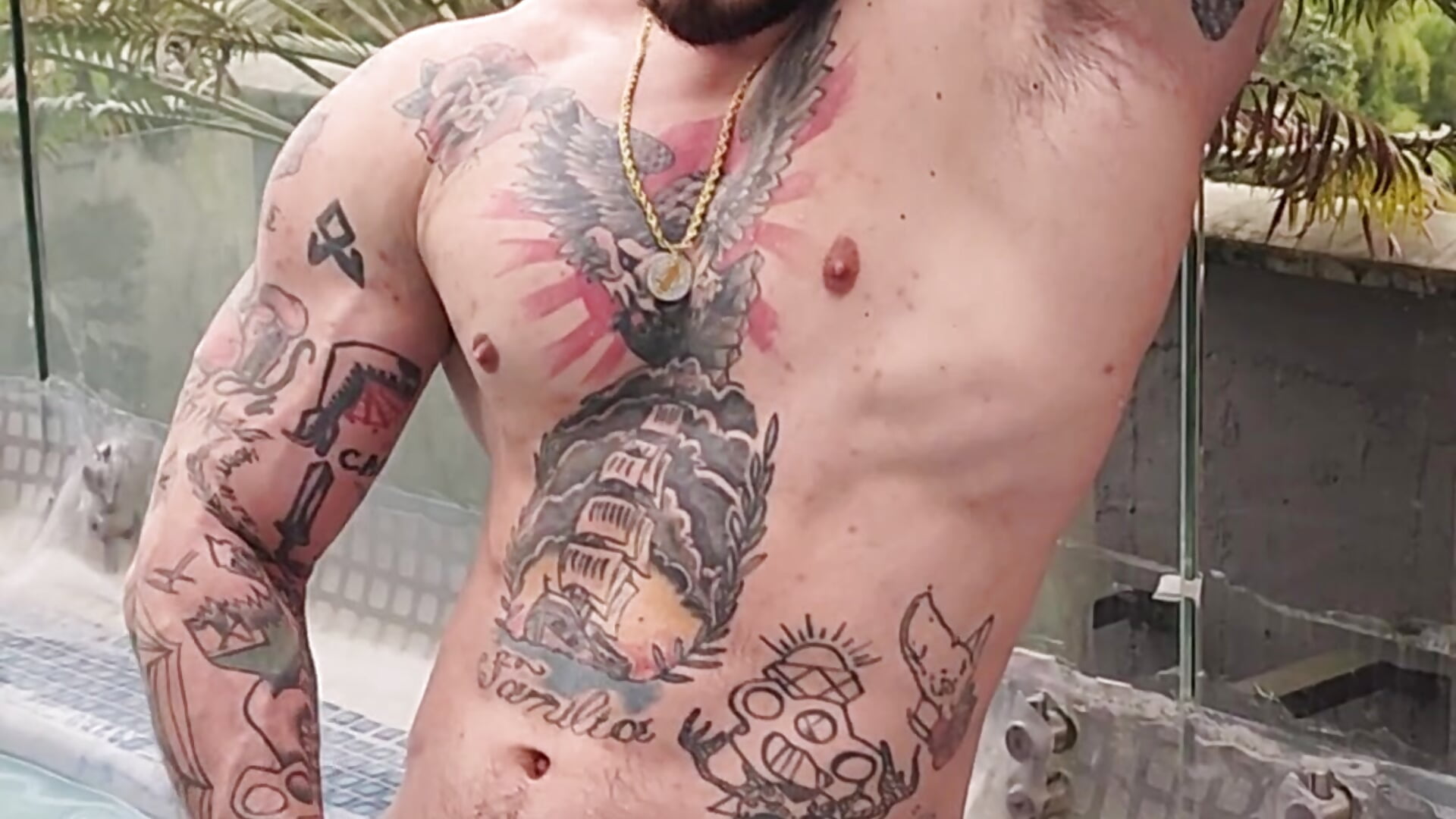 COME TO MY POOL AND SUCK ME
