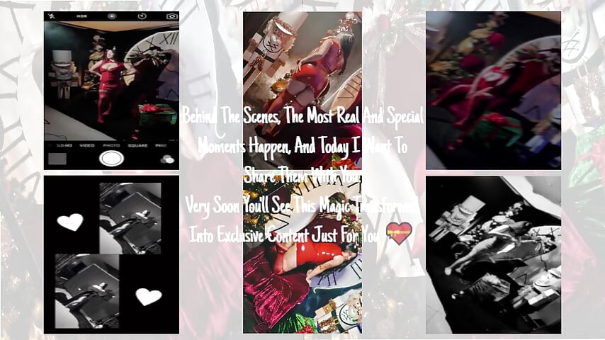 My Christmas behind the scenes 💝  Mischief // Sexy // Smiles // BBW // Beautiful // PRIVATE // PM - video by Vick_daves_ cam model