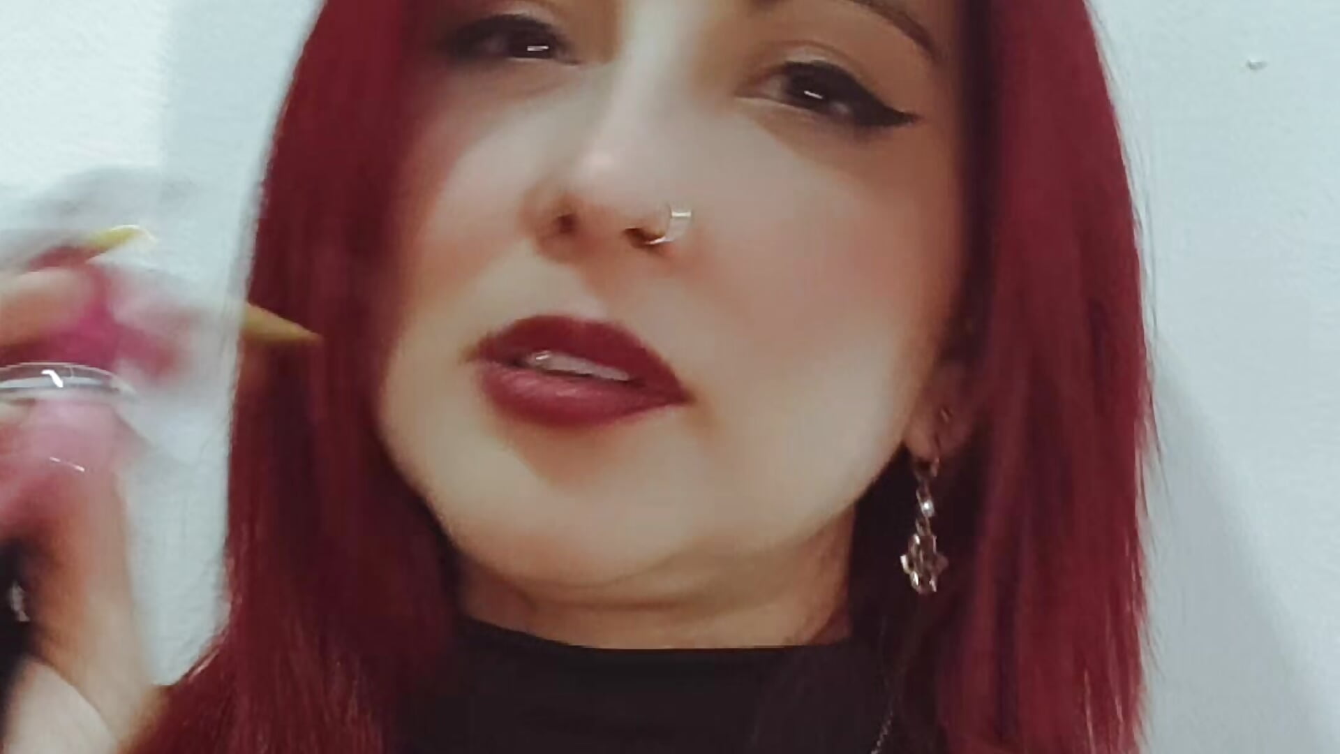 Natha smoking vaper - video by natha_n_andy_anki cam model