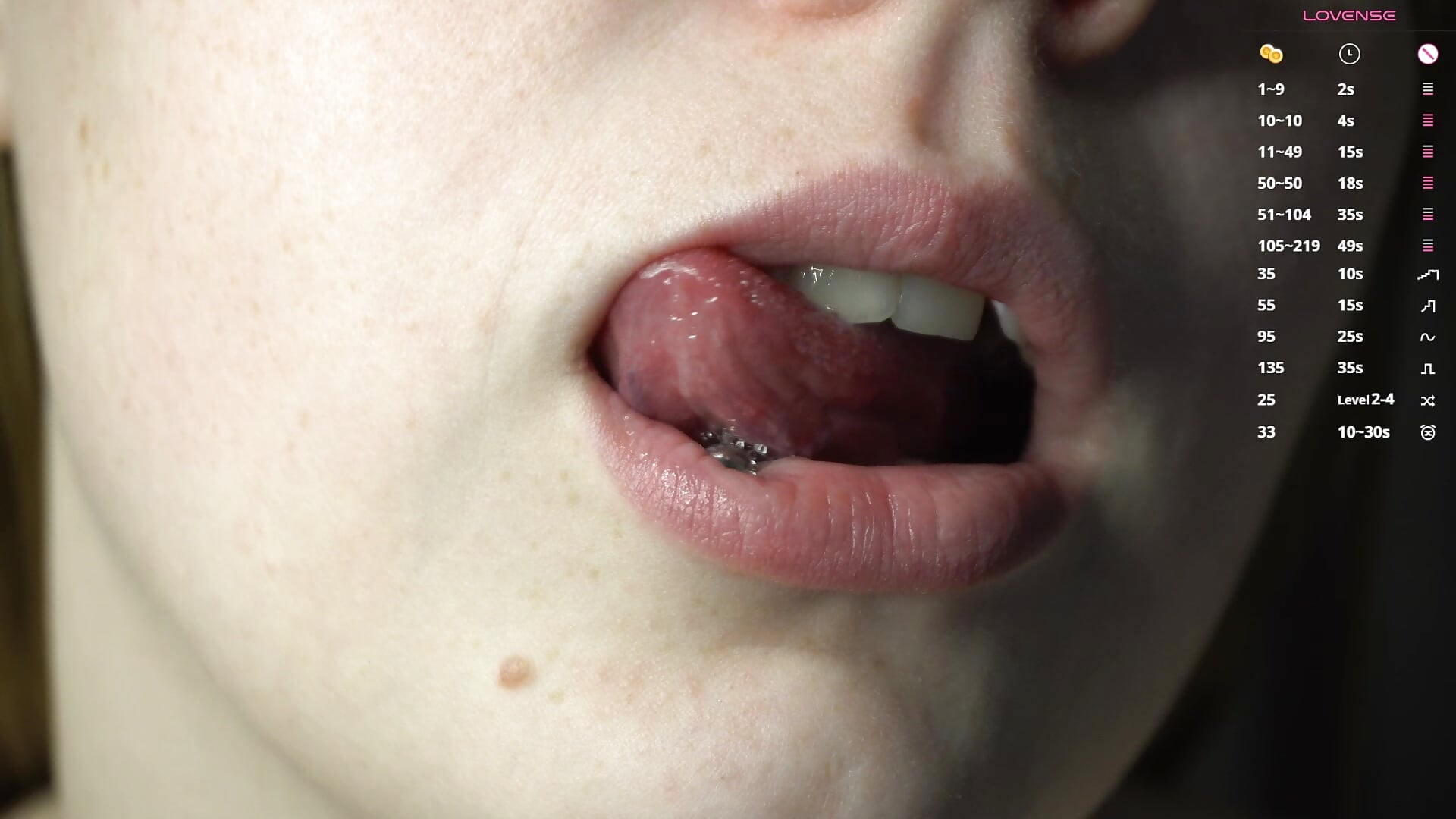 pierced tongue