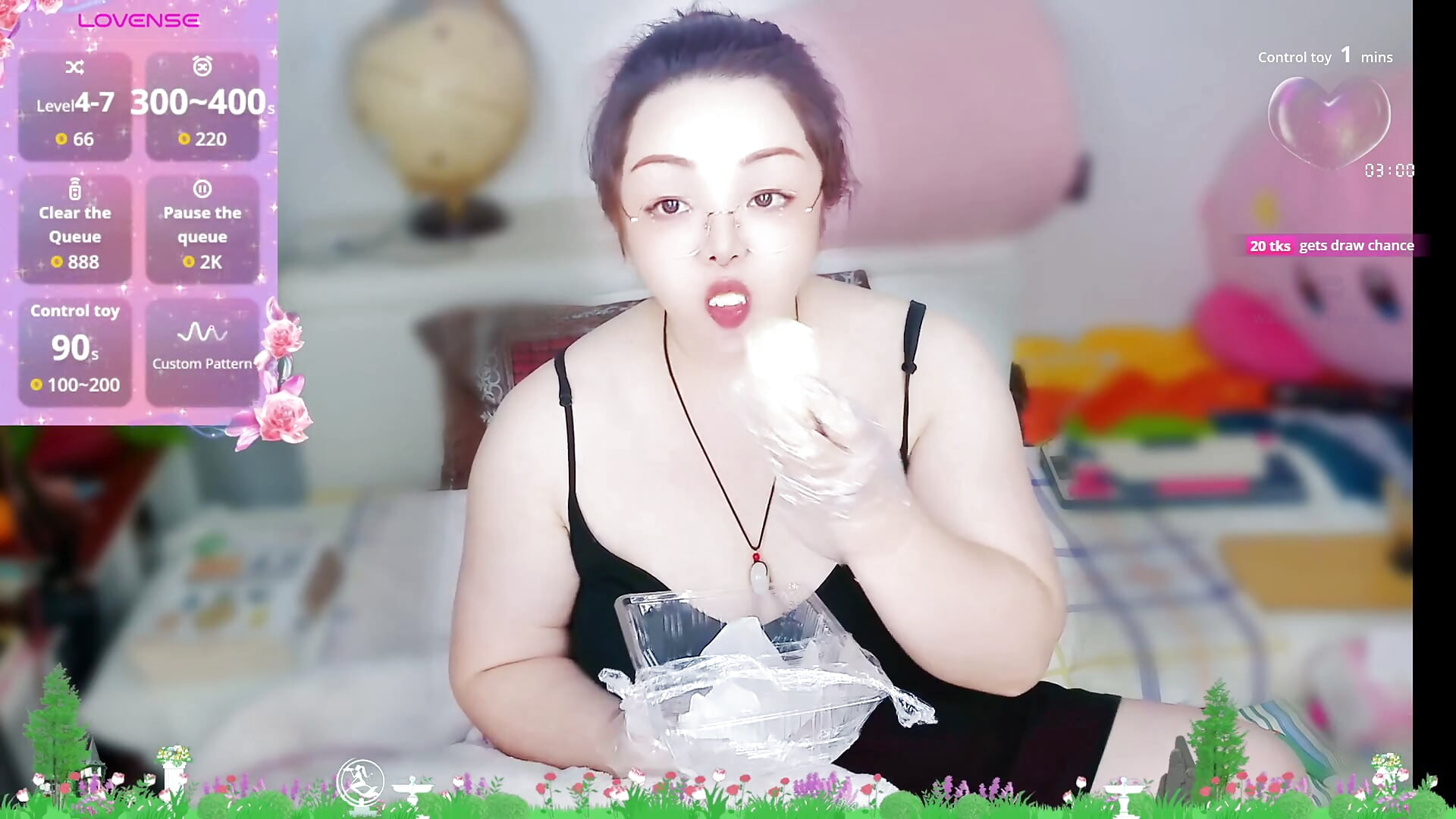 吃榴莲的快乐The Joy of Eating Durian - video by AngelwithEcup cam model