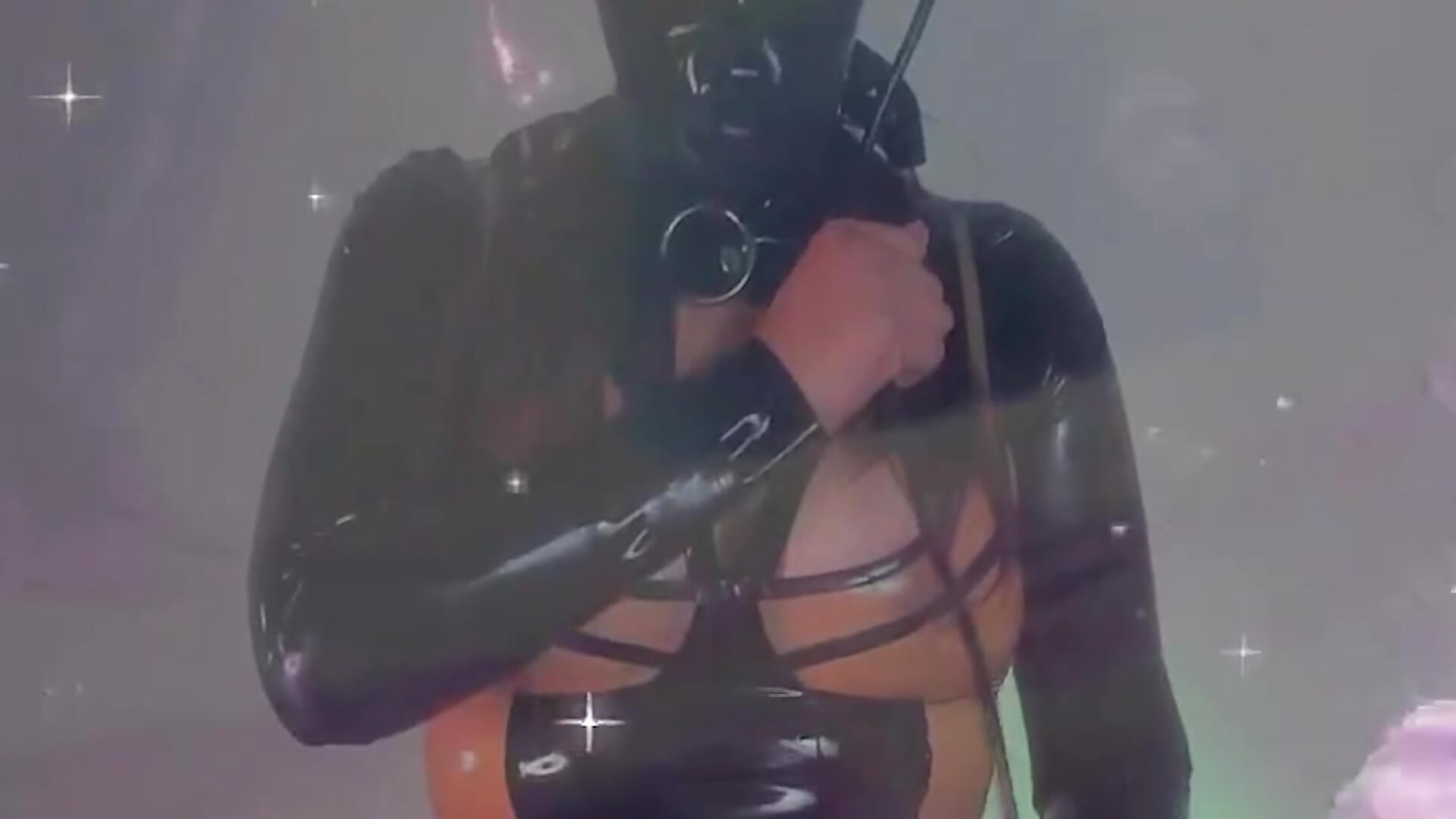 Kinky games with my blindfold and penis gag ;) - video by camille_belle_ cam model