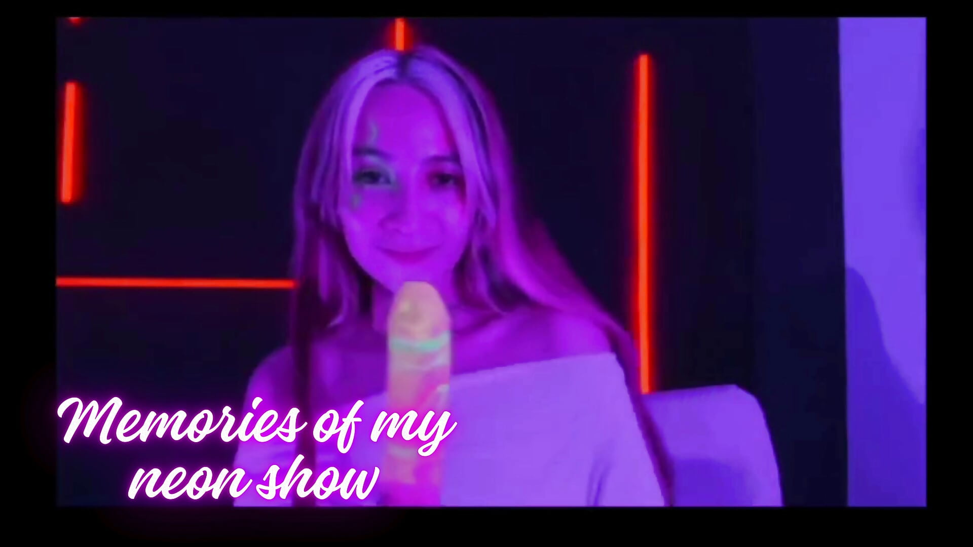 Memories of my neon show - video by Michell_Wallker cam model