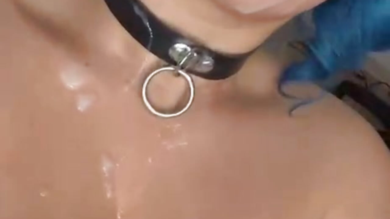 semen in face and boobs