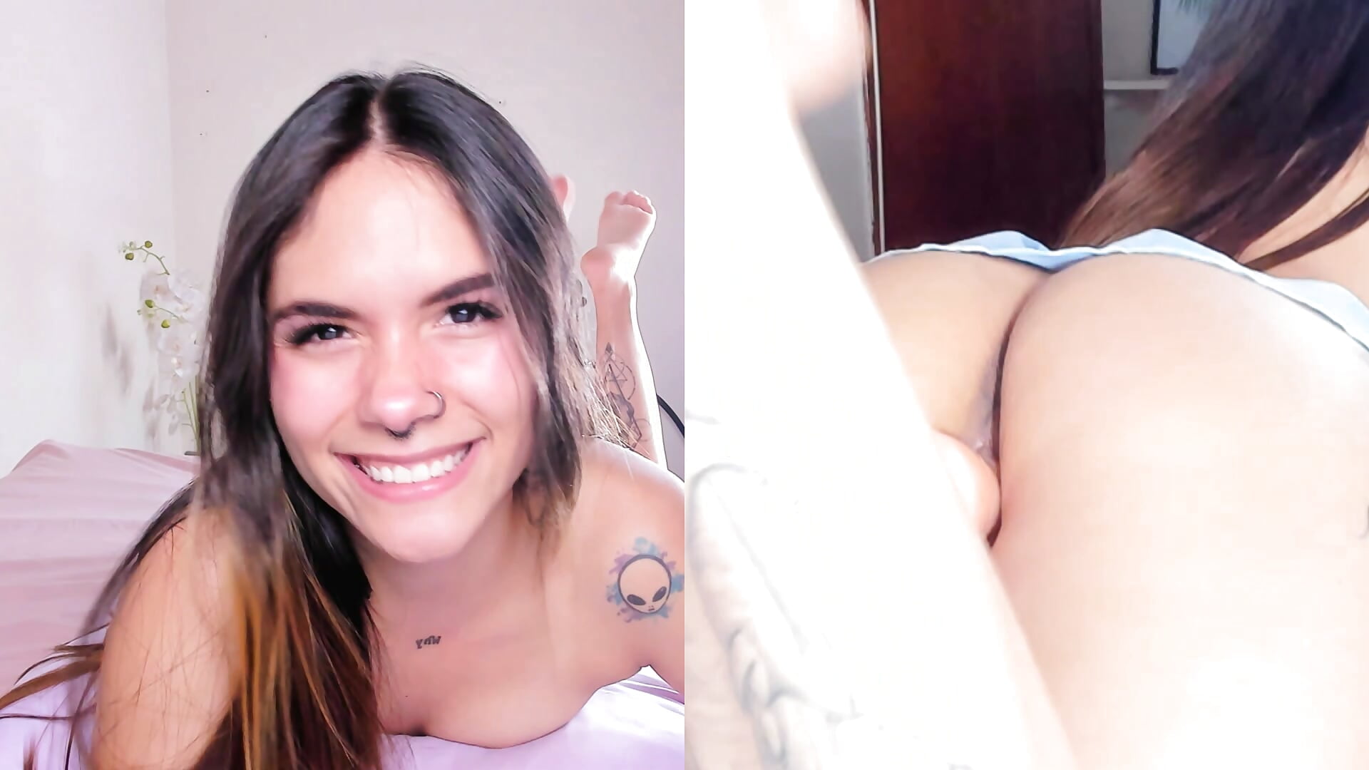 Ahegao face - video by Gaby_Ferrer cam model
