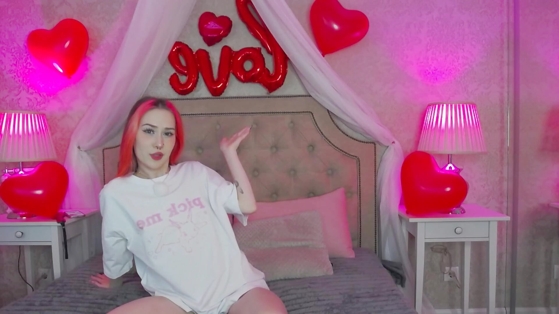 I'll be glad to see you on Valentine's Day! – video af SashaMeow cam-model