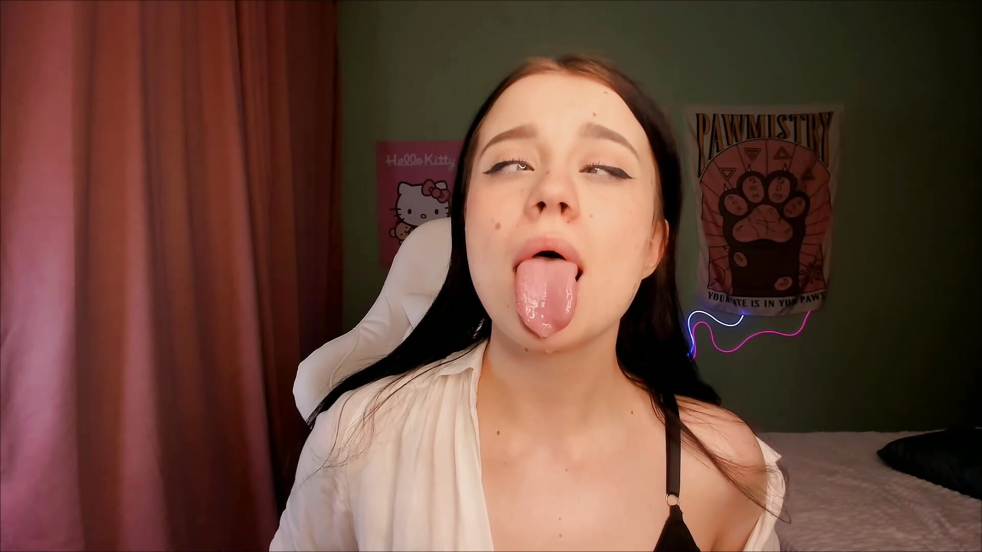 Ahegao face!