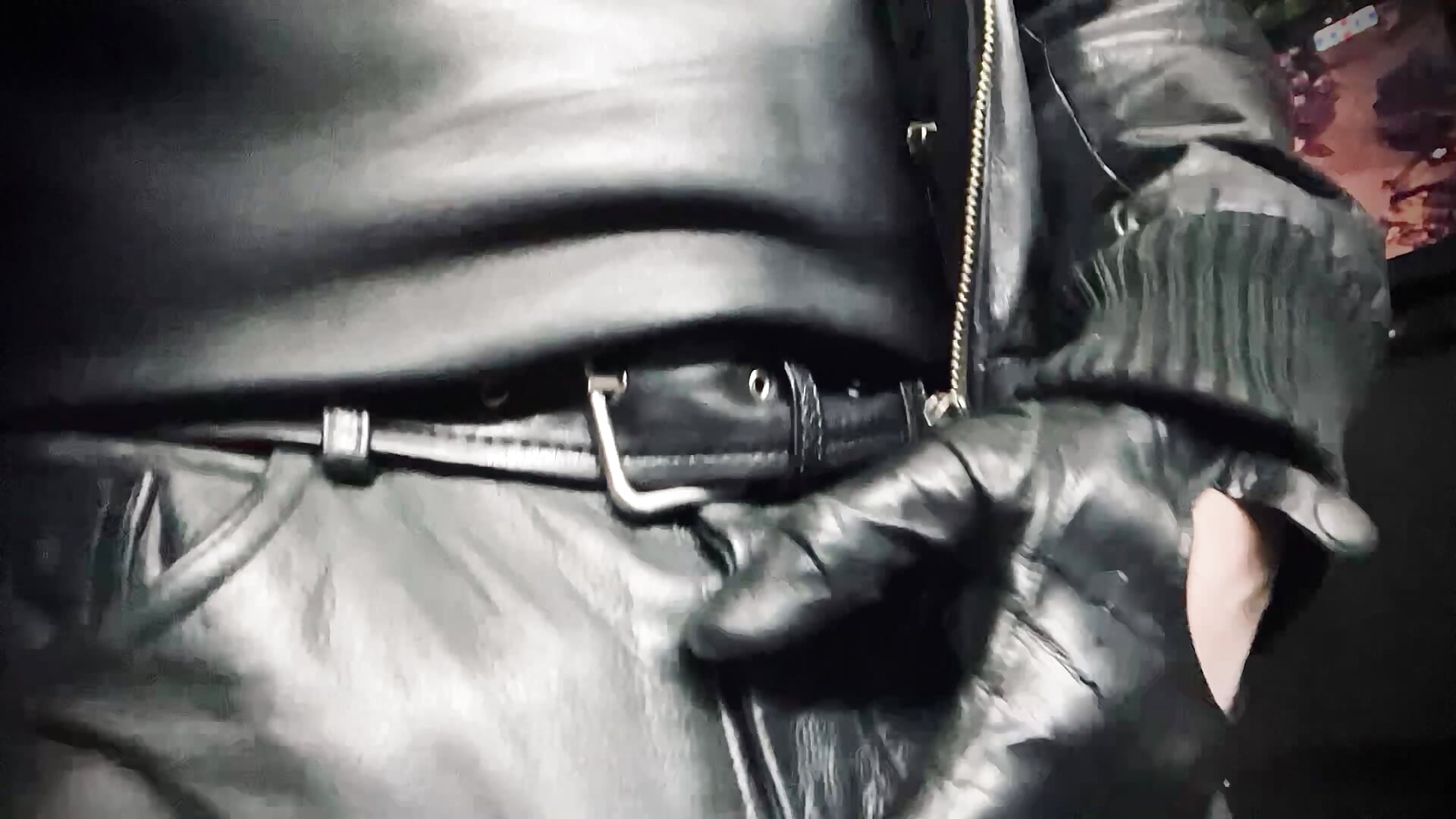 Me and leather pants 1