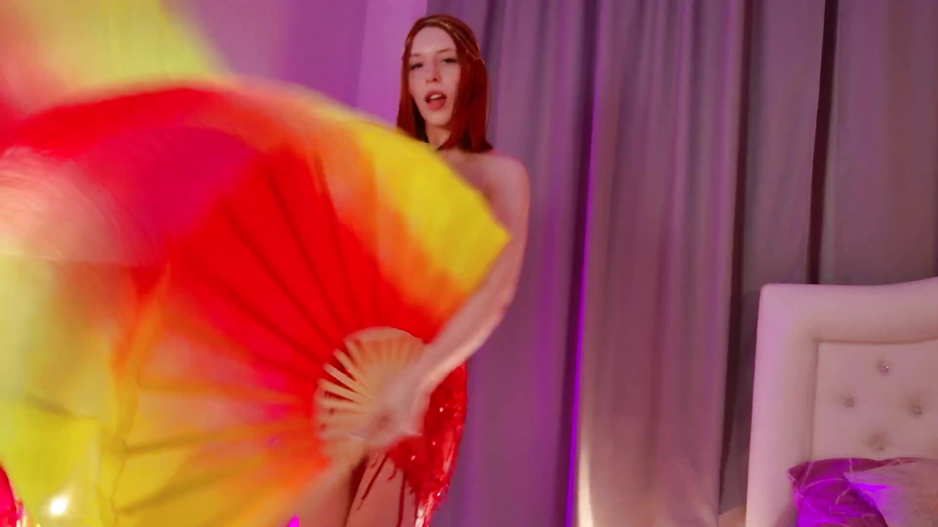 Fan Seductions - video av Mikka_Blush cam model