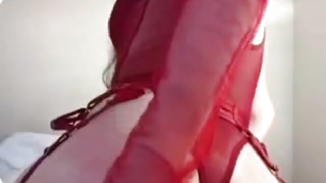 my red suit and hard spanks on the ass