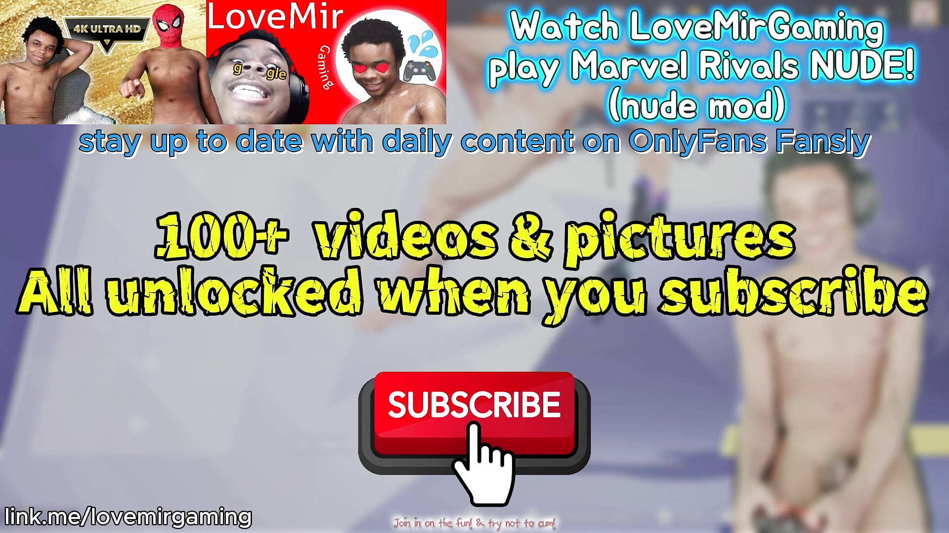 Watch LoveMirGaming  play Marvel Rivals NUDE! (nude mod) - vidéo du modèle de showcams lovemirgaming