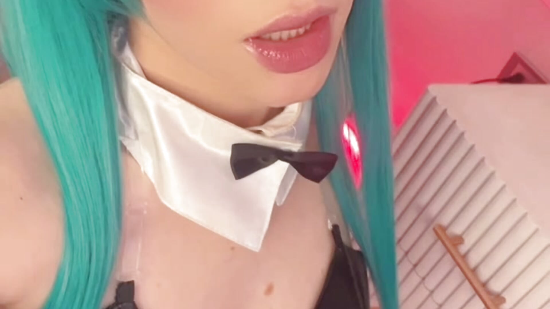 Cosplay bulma 😙 - video by chelsea_bolton_ cam model