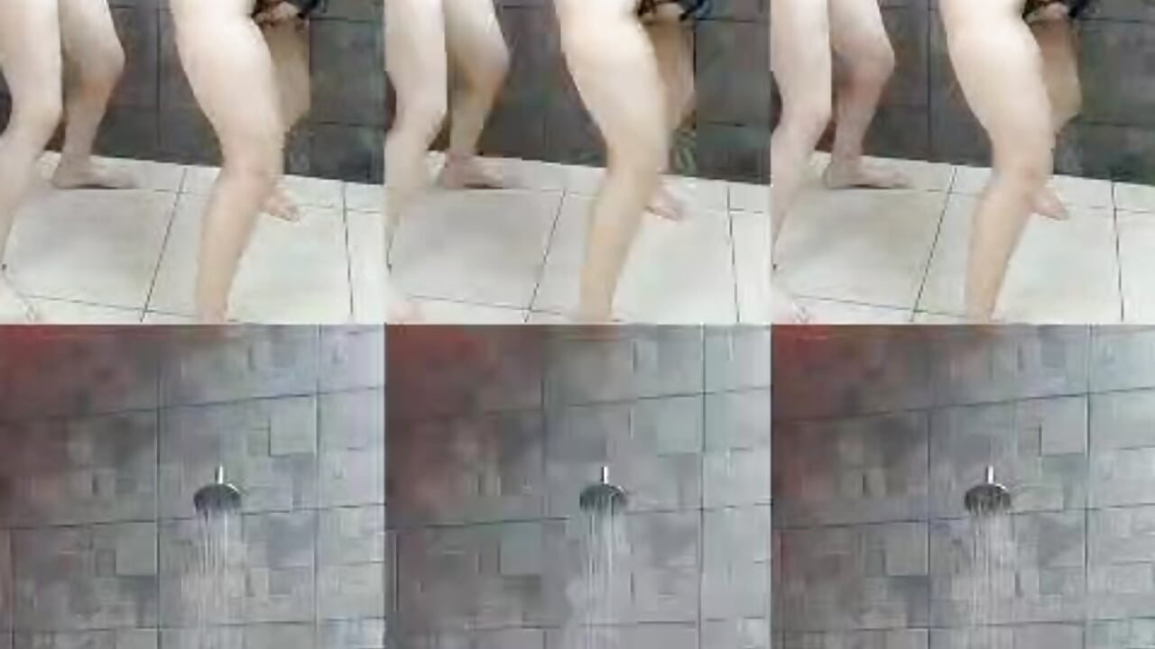 We dance sexy under the shower