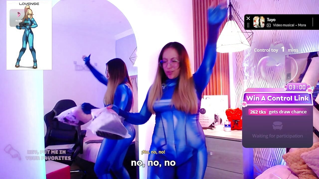 Samus happy dance - video by NyxAndria_1 cam model