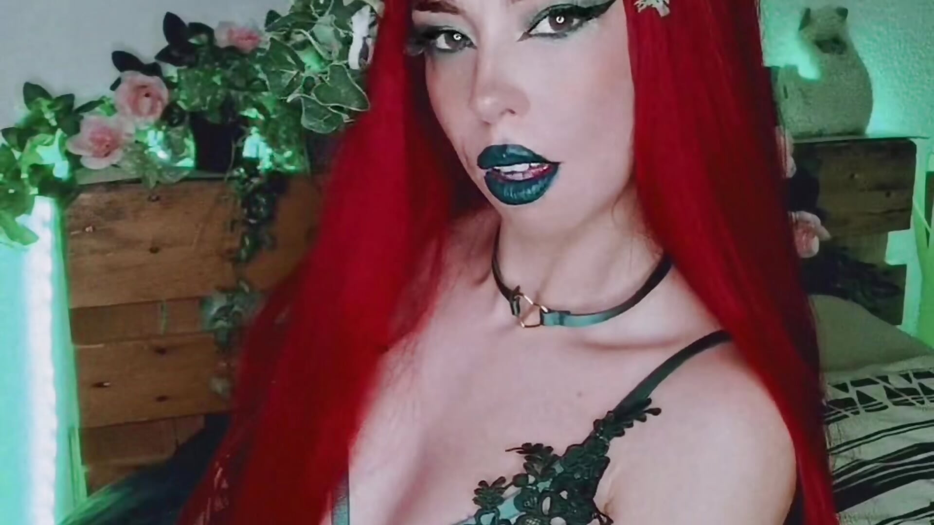 Poison-Ivy cosplay