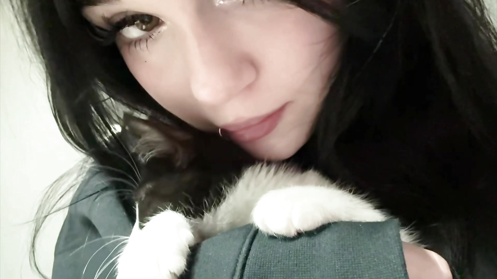 Just cute video with my kitty<3 - video av JessicaAddams cam model