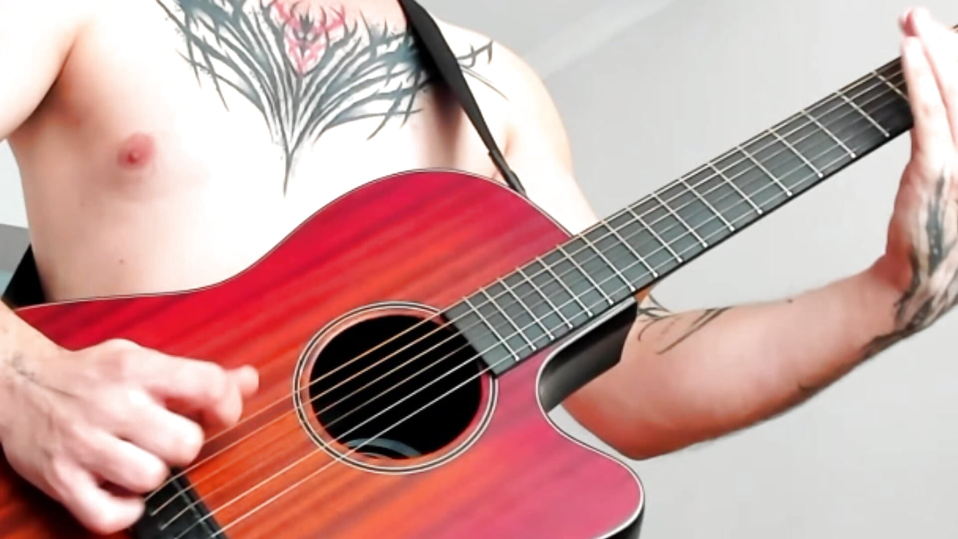 Teach me to play the guitar - vidéo du modèle de showcams AssHunter4k