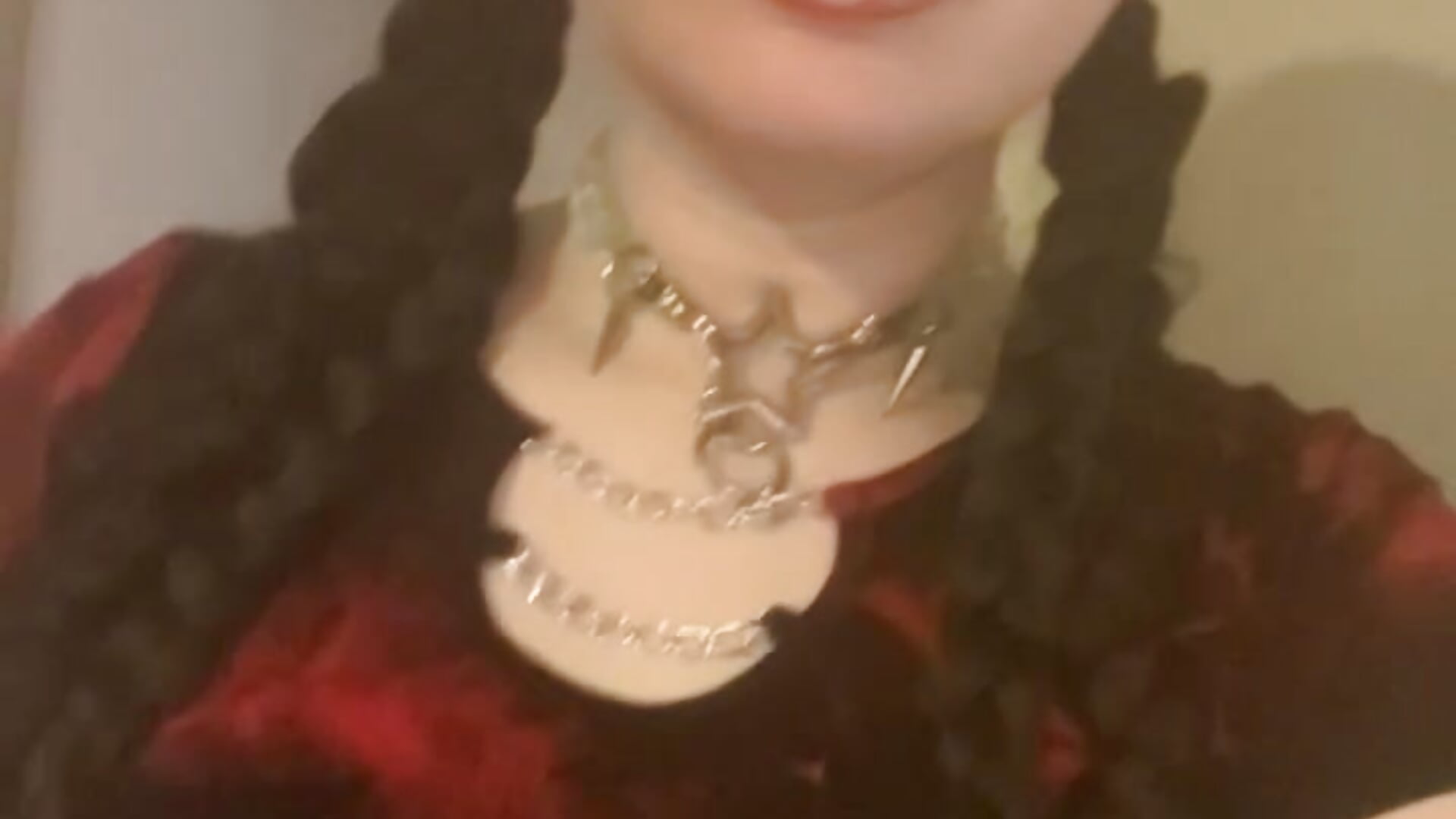 showing off my chest - video by BlackMarketVenus cam model