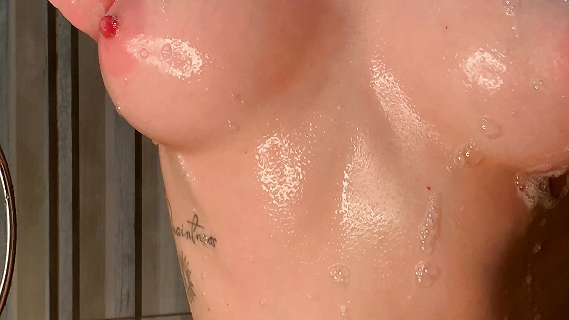 Hot and wet shower