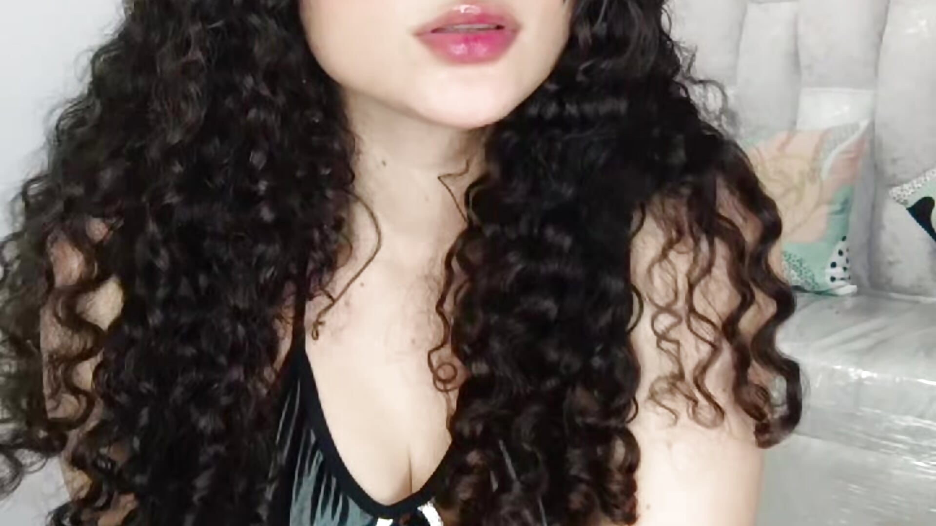 How black looks on me 😈🙈 - shalon_diaz_s 캠 모델의 동영상