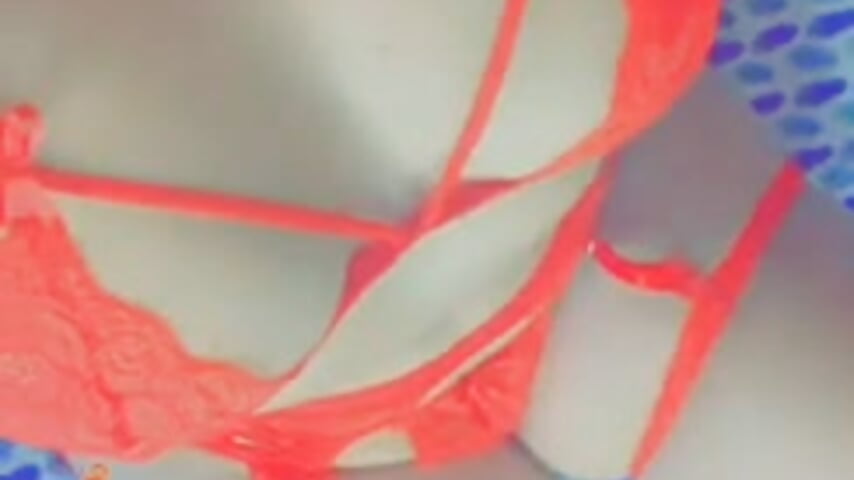 Ojos verdes y lencería roja - βίντεο μοντέλου kristel_blondie