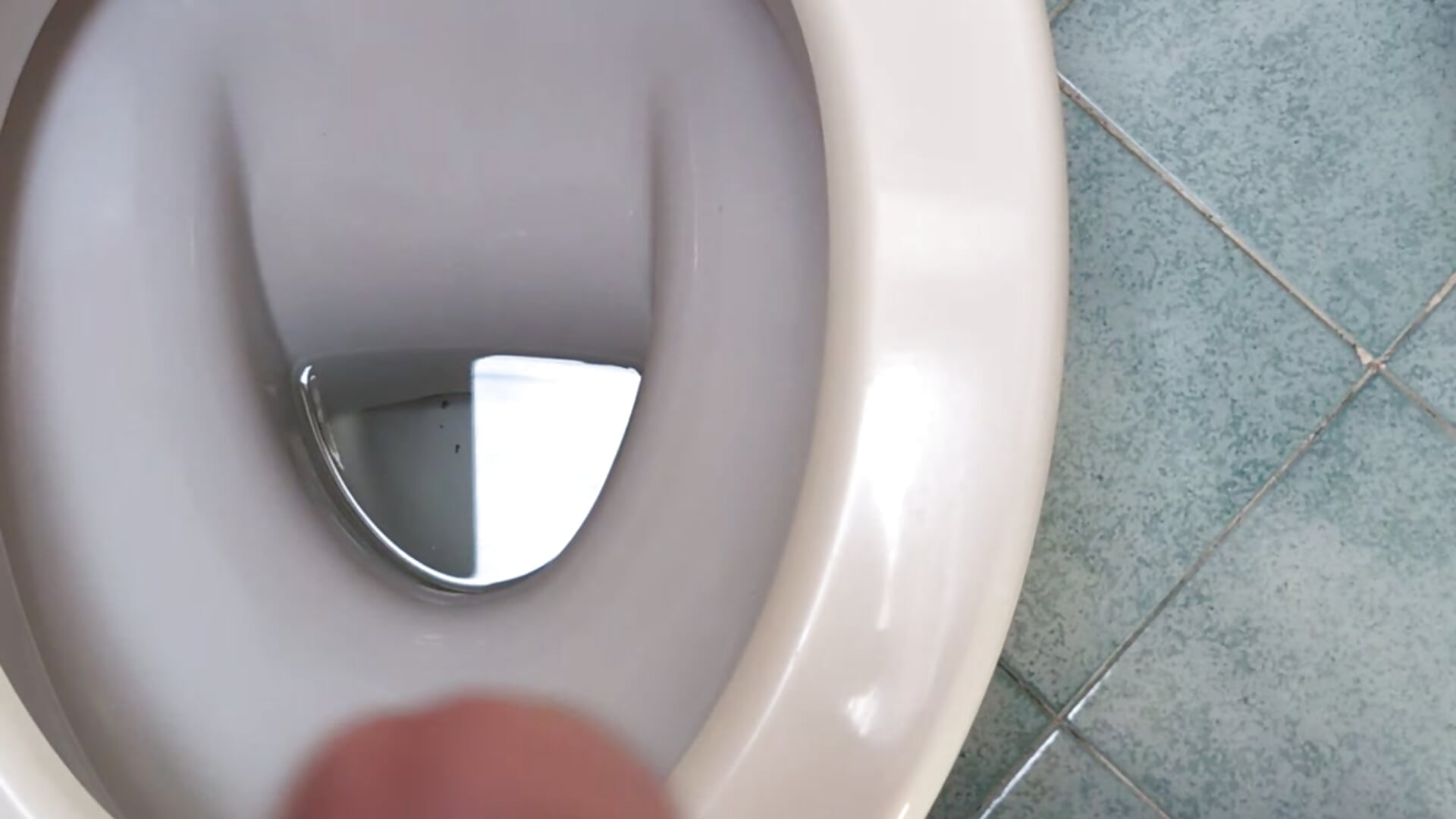 Huge cumshot on the toilet bar - video by The_Dream_Man cam model