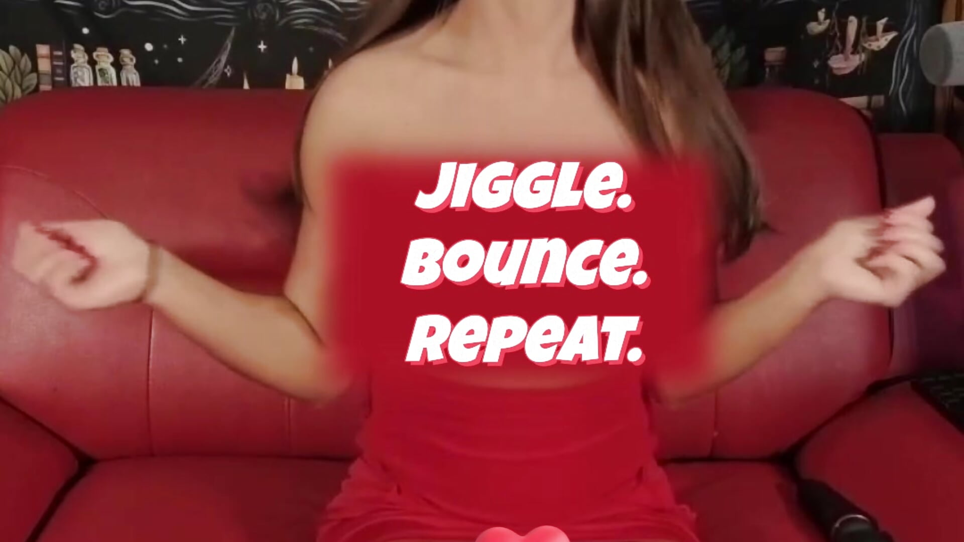 Bounce. Jiggle. Repeat. - video by RedHotRachael cam model