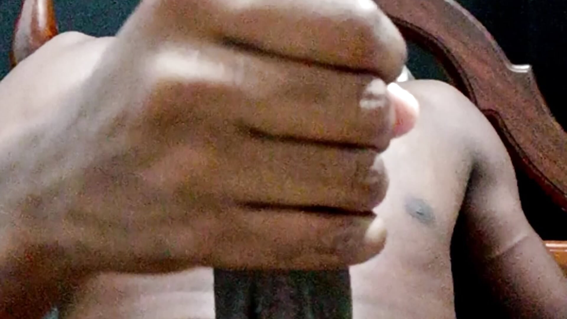 Gran polla negra 🍆🥵 - video by KingBlack25cm cam model