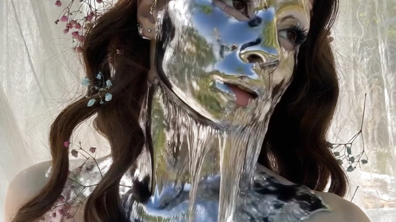 When art becomes reality🤍 - video by AmeliaFlares cam model