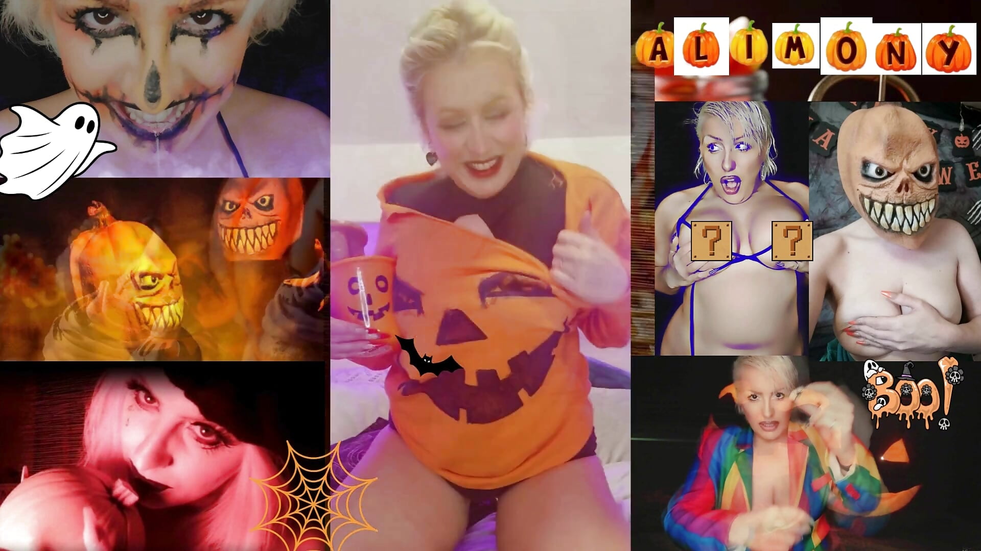HALLOWEEN COVERED - video by GoddessAlimony cam model