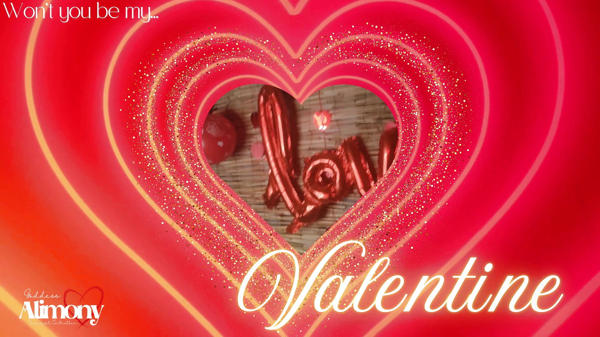 Be My Valentine - video di GoddessAlimony modella di cam