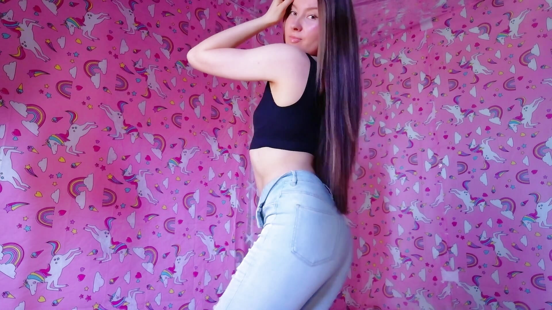 1 AAAH JEANS TWERKY SHAKY ASS - video by TwerkingCheerleader cam model