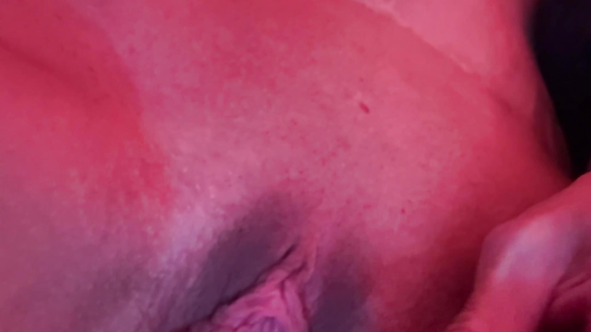 Close up of pussy play with Lovense. Pulling pussy lips open